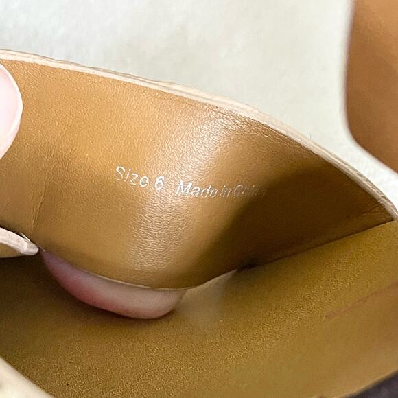 Dolce Vita Nala Block Heel Leather Sandals Size 6 - Picture 4 of 12